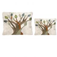 Raw Silk Tallit and Tefillin Bag – Tree of Life TBA-TF-5