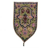 Large Shield Tapestry - Hamsa - Gold WSB-6G
