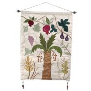 Wall Hanging - seven species white SH-5