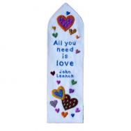 Embroidered BookMark - All You Need is Love (English) BME-7