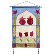 Wall Hanging - Pomegranates and Wheat SH-9