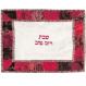 Organza and Velvet Appliqued Challa Cover - Shades of maroon CVA-4