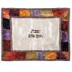 Organza and Velvet Appliqued Challa Cover -multicolor maroon CVA-5