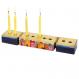 Hanukkah Menorah and Shabbat Candlesticks - Jerusalem HCS-1