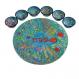 Wooden Passover Seder Plate - The Seven Species SP-3