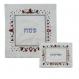 Embroidered Matzah Cover Set - Pomegranats square MMB-AMB-2