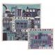 Embroidered Matzah Cover Set - Jerusalem Blue MHE-AFE-4