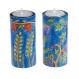 Round Shabbat Candlesticks - Seven Species (Large) RCL-3