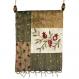 Applique Embroidered Bag - Pomegranats - Gold PBE-1G