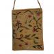 Embroidered Bag - Flowers - Gold PB-3G