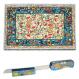 Wooden Challah Board, Knife and Stand - Oriental CB-NS-PR-3