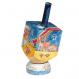 Small Wooden Dreidel with Stand - Noahs Ark DRS-5B
