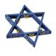 Star of David Tambourine - Painted SDP