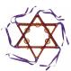 Star of David Tambourine - Plain SDT