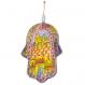 Large Glass Hamsa - Jerusalem HG-1