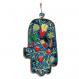 Large Wood Painted Hamsa -Jewish Motif HAL-9