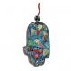 Small Wood Painted Hamsa - Jewish Motif HAS-6
