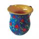 Wooden Netilat Yadayim - Pomegranates Medium NYS-8