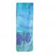 Painted Silk Scarf - iris - Turquoise PS-5