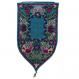 Large Shield Tapestry - Benot hielh - Turquoise WSB-2T