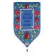 Large Shield Tapestry - God Bless English - Blue WSB-13T