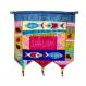 Wall Hanging - Welcome Fish English Multicolor WH-6S