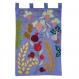 Extra Large Wall Hanging - The Seven Species in Blue WXL-4