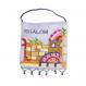Embroidered Wall Decoration - Jerusalem Blue English WS-7