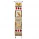 Shalom and Birds Wall Hanging gold - English WL-5
