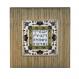 Embroidered Picture and Fabric Frame - Yevorach Habeit Gold PFM-3