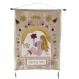 Embroidered Zodiac Wall Decoration - Virgo Hebrew SMH-9