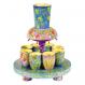 Wooden Kiddush Fountain - The Seven Species FN-3