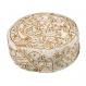 Hand Embroiderey Hat - Birds in gold HAE-6