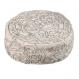 Hand Embroiderey Hat - Birds in silver HAE-7