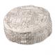 Hand Embroiderey Hat - Jerusalem in silver HAE-4
