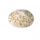 Hand Embroiderey Kippah - birds gold YAE-5