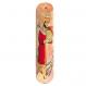 Large Wooden Mezuzah - Davids Harp MZL-14