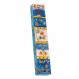 Large Wooden Mezuzah - Flowers MZL-19