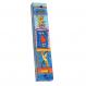 Large Wooden Mezuzah - Birds and Pomegranates MZL-18