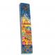 Large Wooden Mezuzah - Jerusalem Panorama MZL-17