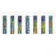 Set of Seven Wooden Mezuzahs - 7 Species (Large) ML-7