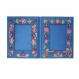 Embroidered Picture Frame (Double) - Flowers FEL-3