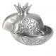 Aluminium Pomegranates Honey Dish (Large) - Silver LPO-1