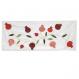 PolySilk Runner - Pomegranates in White RAS-1