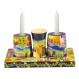 Wooden Shabbat and Havdallah Set - Jerusalem HA-2