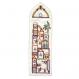 Embroidered BookMark - Jerusalem White BME-1W