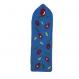 Embroidered BookMark - Pomegranates Blue BME-2T