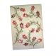 Embroidered Hard Cover Notebook - Pomegrantes White SD