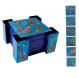 Painted Wooden Coaster Set (6 pcs) - Birds COS-2