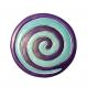 Anodize Aluminum Two Pieces Trivet - Snail Turq. and Violet MHDC-3C